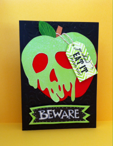 poison apple card