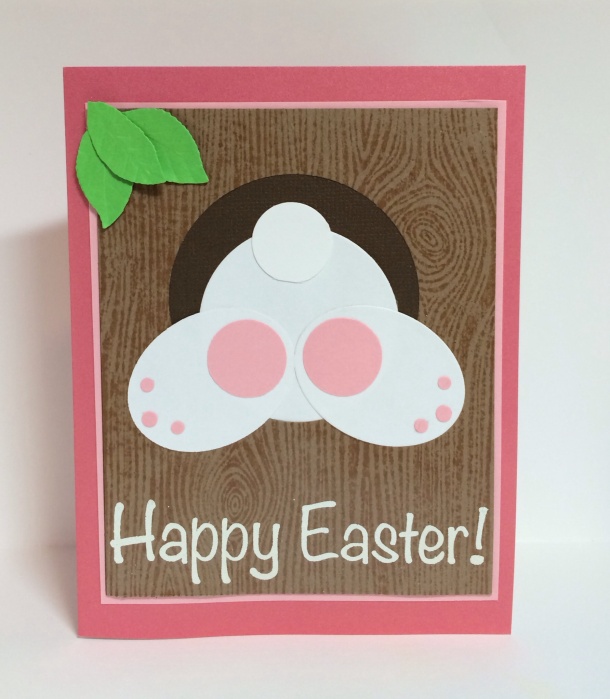 Easter Bunny Punch Card